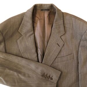 1980's MISSONI UOMO Brown Light-weight Blazer